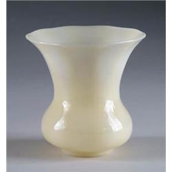 STEUBEN IVORY SHADE VASE