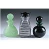 Image 1 : THREE GLASS SCENT BOTTLES