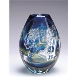 ORREFORS ARIEL VASE