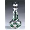 Image 1 : SILVER OVERLAY BOTTLE WITH STOPPER
