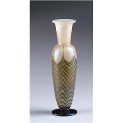 CZECHOSLOVAKIAN ART GLASS VASE