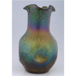 AUSTRIAN ART GLASS VASE