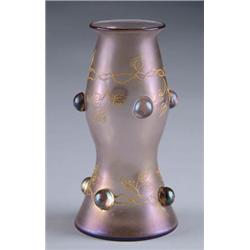 EUROPEAN ART GLASS VASE