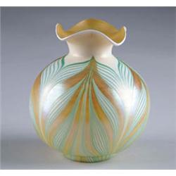 KEW BLAS DECORATED VASE