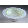 Image 1 : DECORATED LIBBEY FOOTED CENTER BOWL