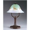 Image 1 : AMERICAN ART GLASS DESK LAMP