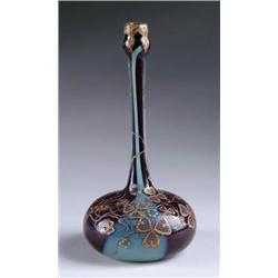 DAUM TREFOILS VASE