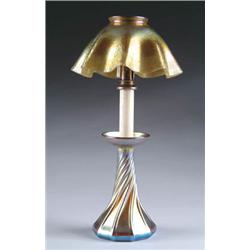 TIFFANY CANDLESTICK LAMP
