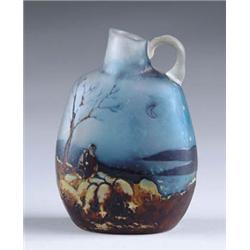 RARE MULLER GLASS EWER