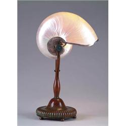 TIFFANY NAUTILUS DESK LAMP