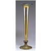 Image 1 : GOLD IRIDESCENT TRUMPET VASE