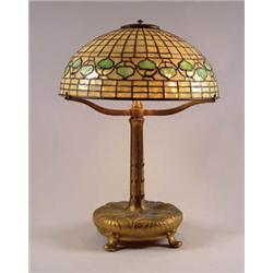 TIFFANY ACORN TABLE LAMP