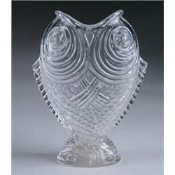 GALLE MOLDED FISH VASE