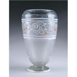 DAUM NANCY ART DECO VASE