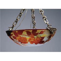 MULLER CAMEO GLASS CHANDELIER