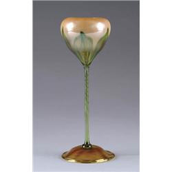 TIFFANY FLOWER FORM VASE