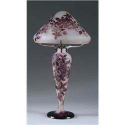 GALLE FRENCH CAMEO LAMP