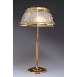 TIFFANY LINENFOLD LAMP