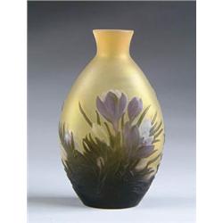 GALLE MOLD BLOWN VASE