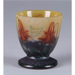 DAUM CAMEO MINI VASE