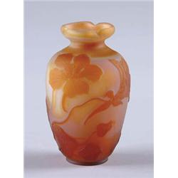 GALLE CAMEO VASE