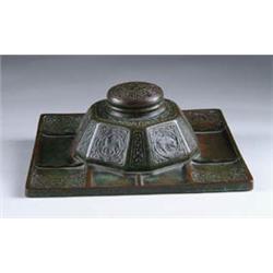 TIFFANY STUDIOS INKWELL