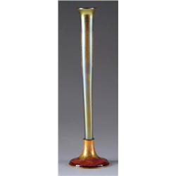 TIFFANY GOLD FAVRILE BUD VASE