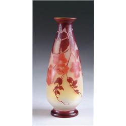 GALLE CAMEO VASE