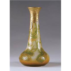 CAMEO & ENAMELED VASE
