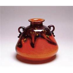 SIGNED SCHNEIDER VASE