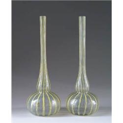 PAIR OF SCHNEIDER VASES