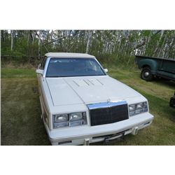 1984 CHRYSLER LEBARON CONVERTIBLE