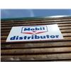 Image 1 : MOBIL DISTRUBUTOR METAL SIGN