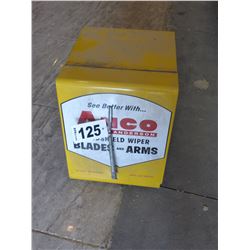 ANCO WINDSHIELD WASHER BLADE METAL DISPLAY CABINET
