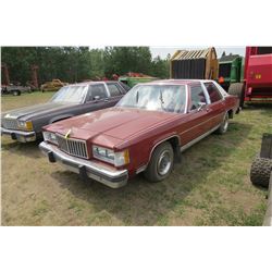 1984 MERCURY GRAND MARQUIS CAR