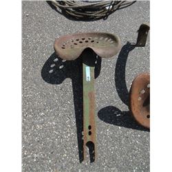 Vintage Massey Harris Tractor Seat