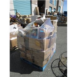 Skid of Assorted Household Collectibles