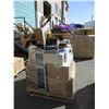 Image 1 : Skid of Assorted Storage Locker Goods