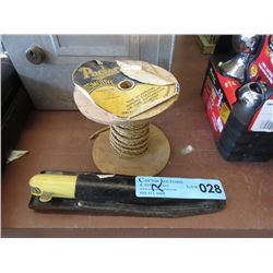 Vintage Partial Roll of Automotive Wire & More