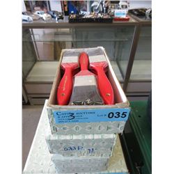 3 Dozen New 1-1/2" Pure Bristle Paint Brushes