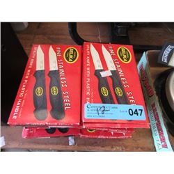 12 Sets of New Utility Knifes - 12 Per Set