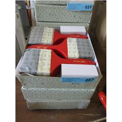 4 Dozen New 4" Pure Bristle Paint Brushes