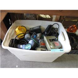 Large Tote of Power Tools & More