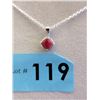 Image 1 : Ruby & Diamond Necklace