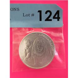 Silver 2016 Republic of Congo 5000 Francs Coin