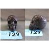 Image 1 : Artisan Carved 3D Skull 2" x 2"