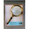 Image 1 : Large 30x Magnifying Glass w/ Dragon Motif Handle