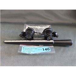 New Jeweler's Ring Sizer & Illuminated Glasses