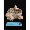 Image 1 : Bev Doolittle Bugged Bear Porcelain Trinket Box