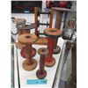 Image 1 : Collection of 7 Vintage Wood Spools